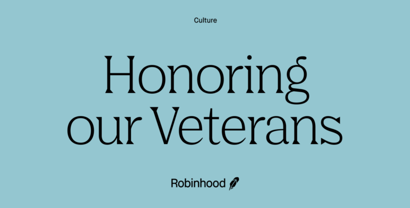 Honoring our Veterans