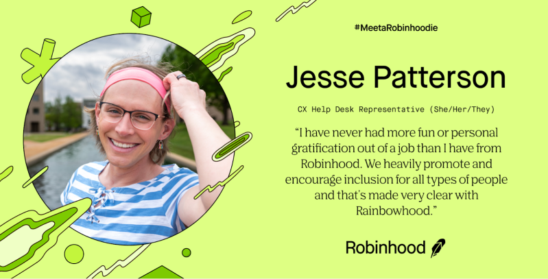 Meet a Robinhoodie: Jesse Patterson