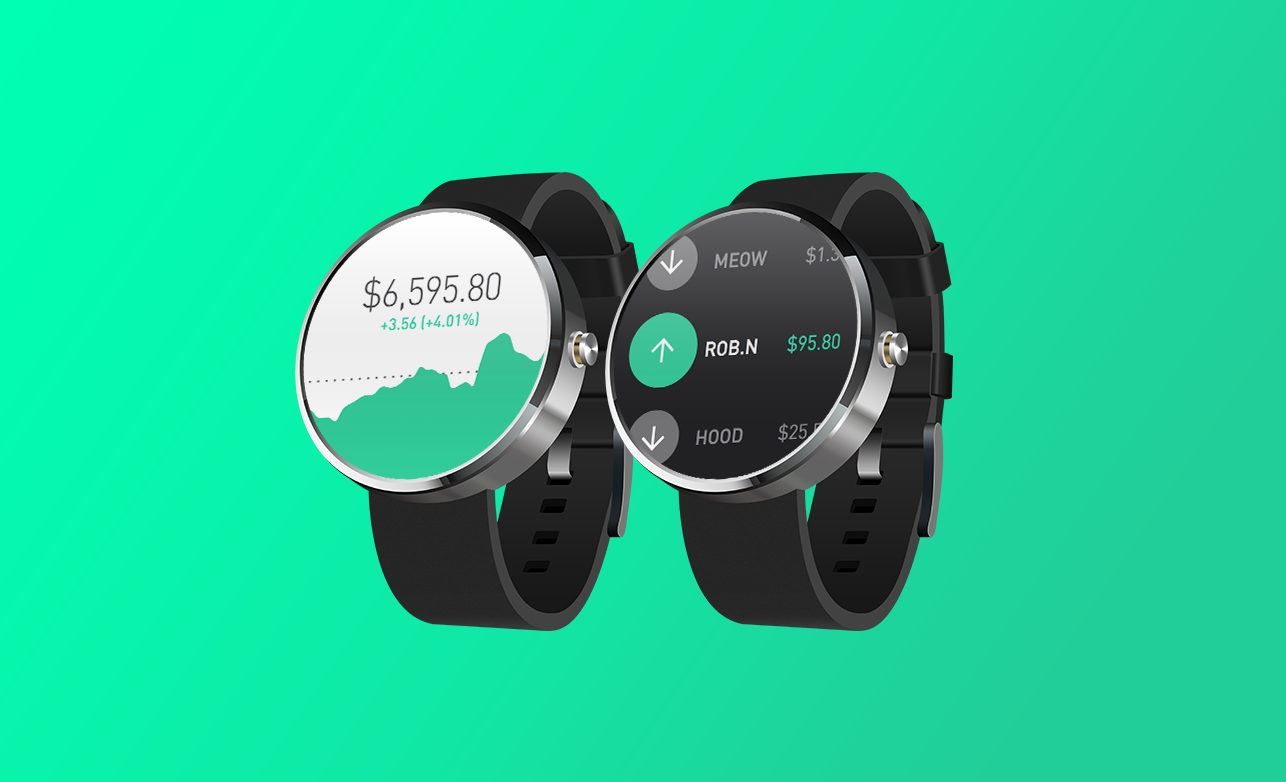 Introducing Robinhood for Android Wear