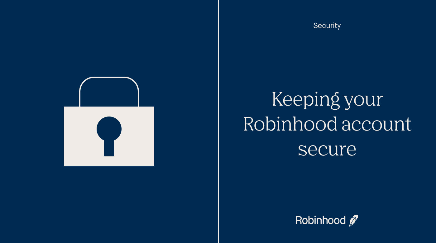 Keeping your Robinhood Account Secure