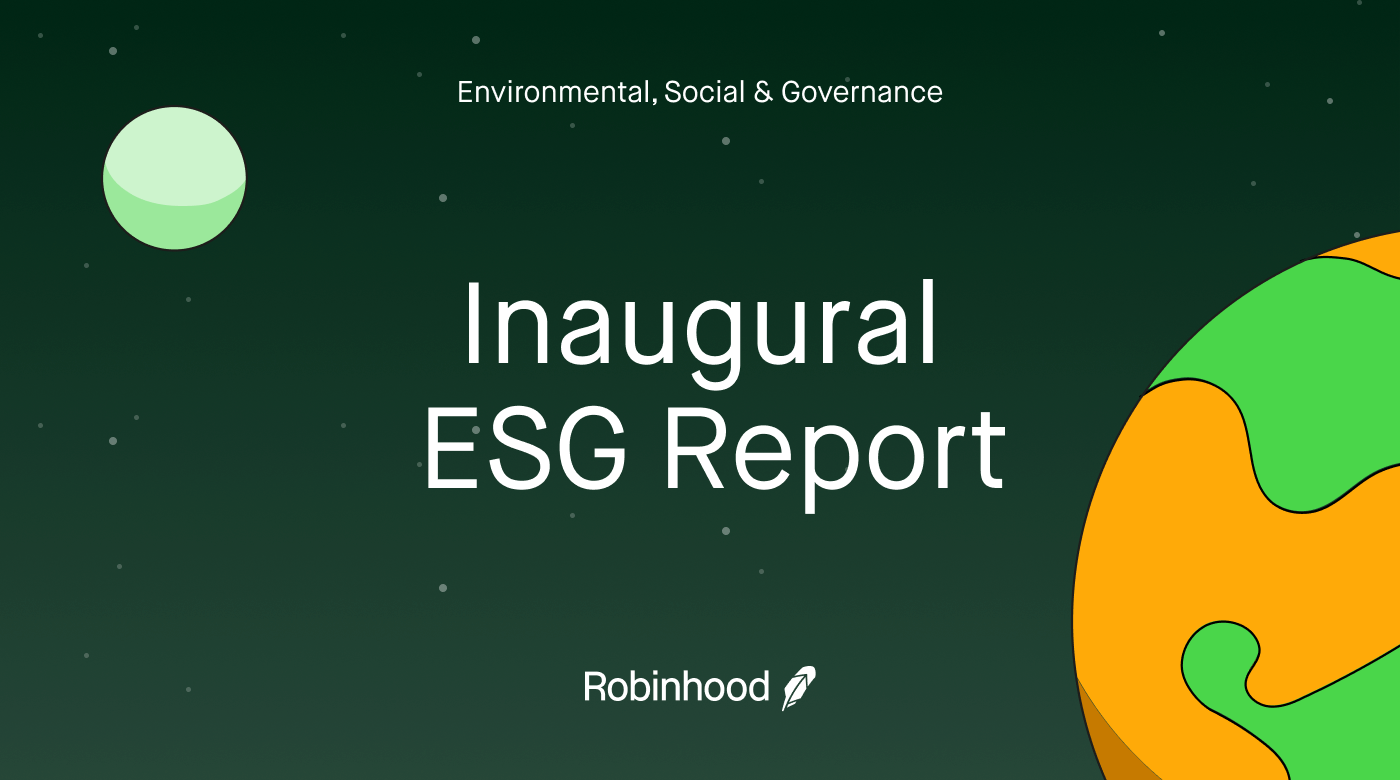 Introducing Our Inaugural Environmental, Social, and Governance Report