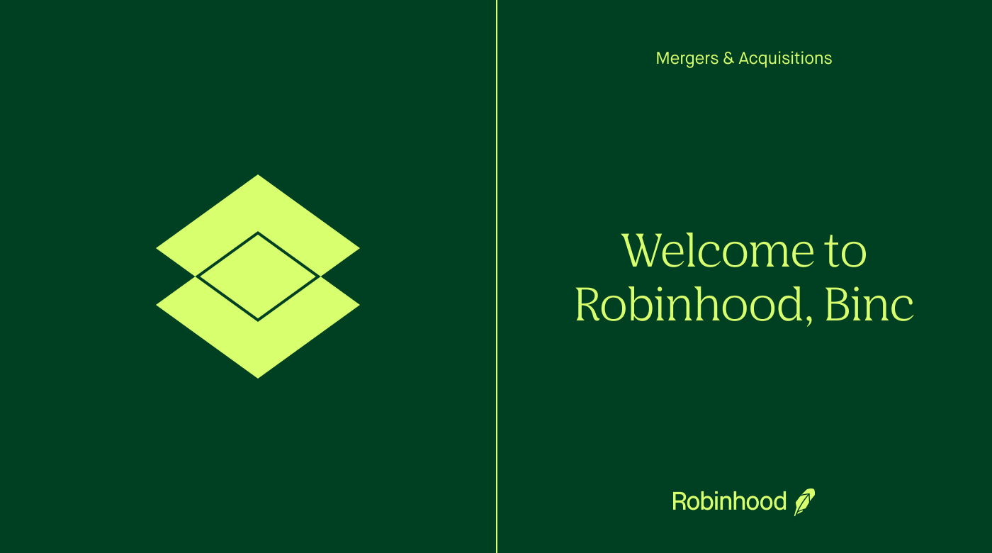 Welcome to Robinhood, Binc