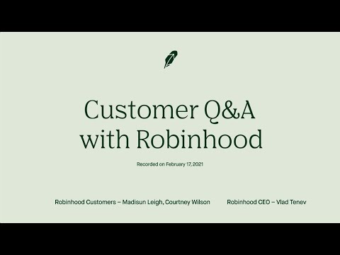 Q&A with Robinhood CEO Vlad Tenev