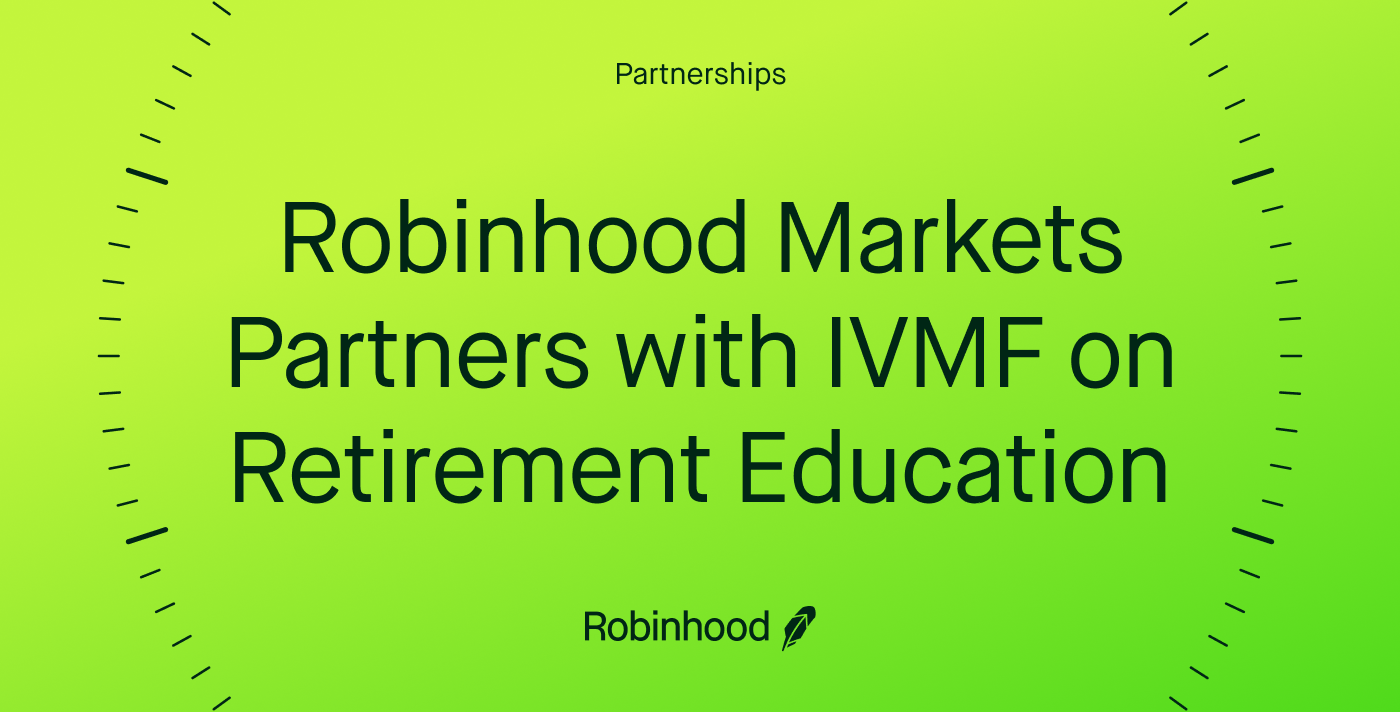 Robinhood and IVMF Bring Retirement Education to Veteran Entrepreneurs 