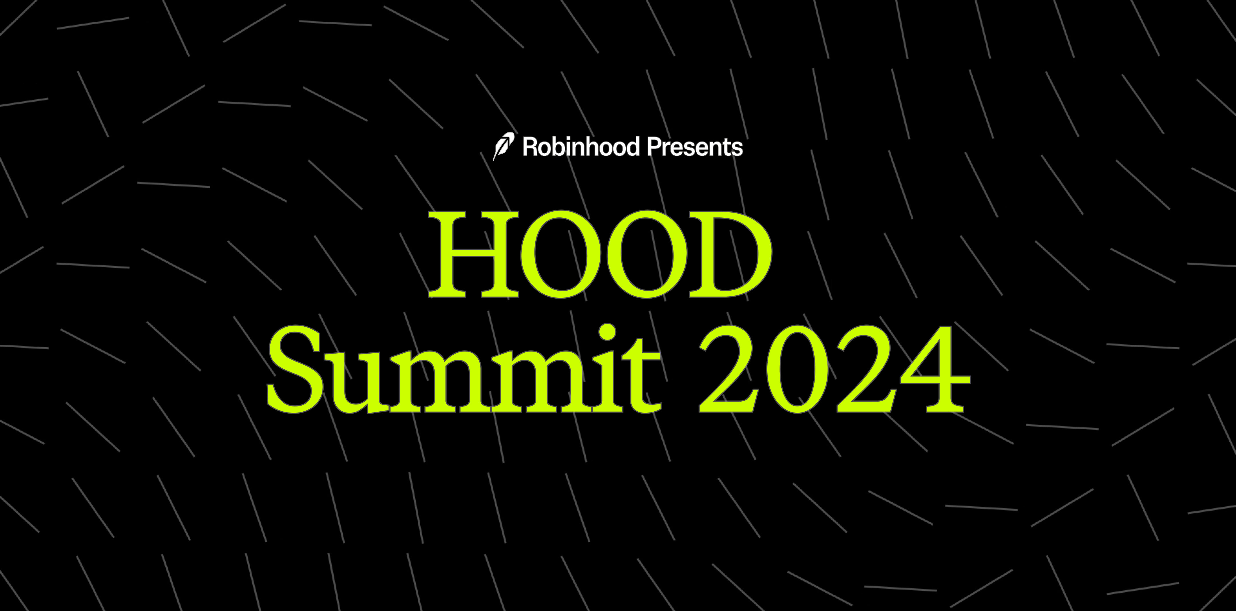 HOOD Summit 2024 is Coming